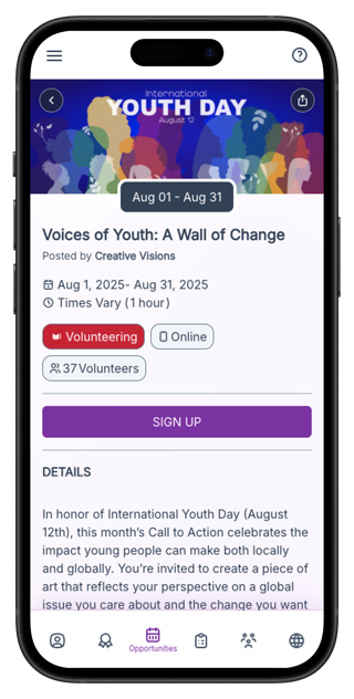 Volunteer Opportunities