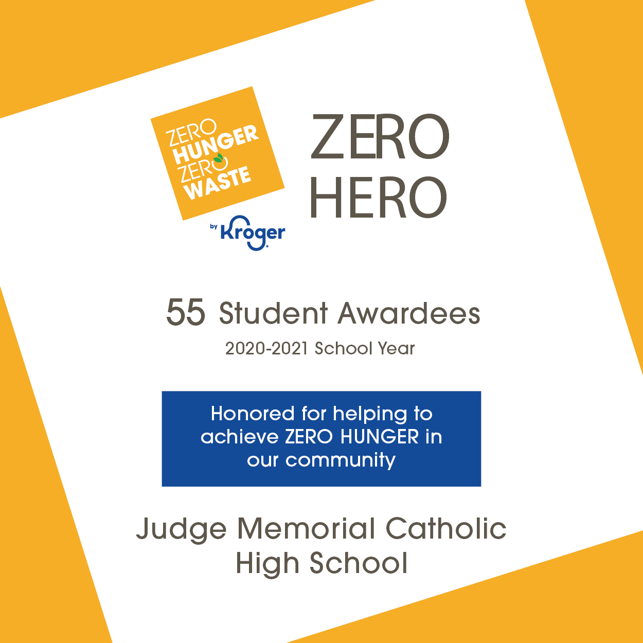 2020-21 Zero Hero Awards